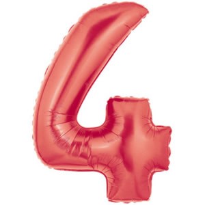 Palloncino Numero 4 (35 cm)