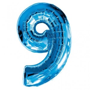 Palloncino Numero 9 (35 cm)