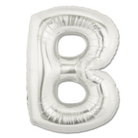 Palloncino Lettera B (35 cm) Mylar Blu Fucsia