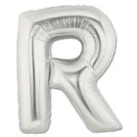 Palloncino Lettera R (35 cm) Mylar Blu Fucsia