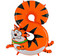 Animaloon Gatto Numero 8 (100cm) Mylar 100 cm