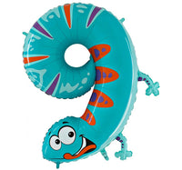 Animaloon Geco Numero 9 (100cm) Mylar 100 cm