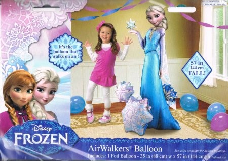 Palloncino Elsa Frozen Airwalker