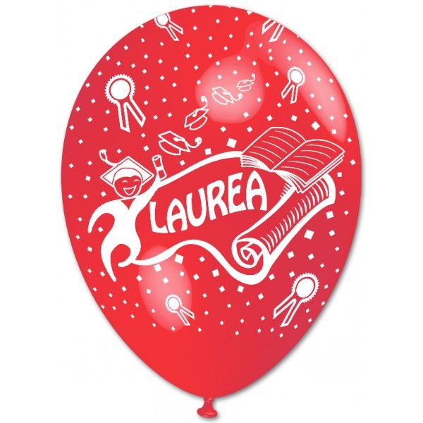 Palloncini in Lattice Laurea (10pz)