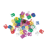 Confetti Decorativi Numero 50 Multicolor
