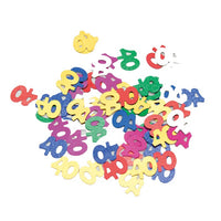 Confetti Decorativi Numero 40 Multicolor
