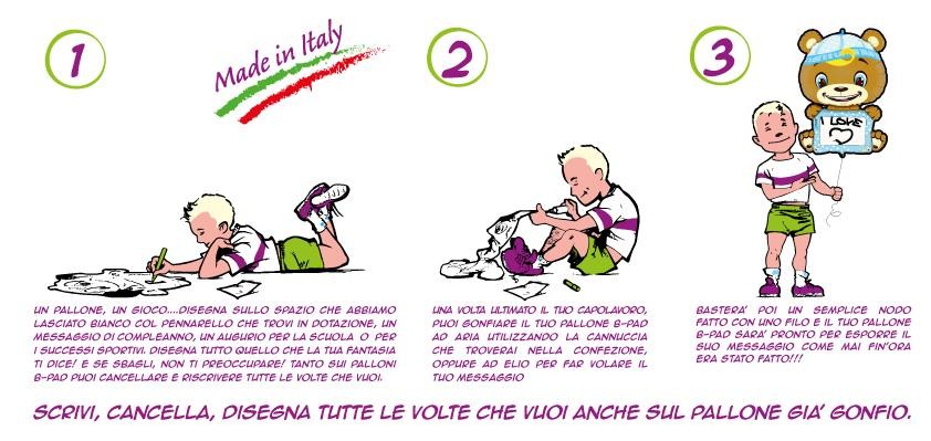 Palloncino Masha e Orso B-Pad Scrivibile