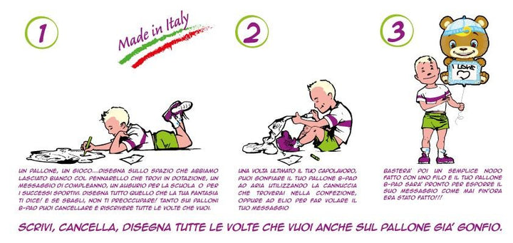Palloncino Masha e Orso B-Pad Scrivibile