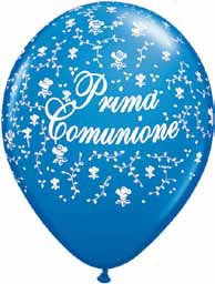 Palloncini in Lattice Prima Comunione Celesti