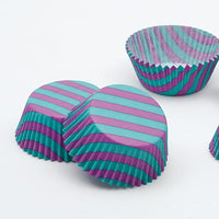 Pirottini per Cupecakes Viola e Tiffany (75 pz) Carta 5 cm