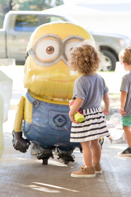 Palloncino Airwalkers Minions Gigante