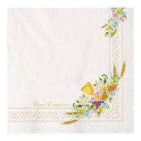 Tovaglioli di Carta Prima Comunione (20 pz) 33 x 33 cm Bianco