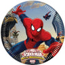 Piatti di Carta Spiderman Web Warriors da 20 cm