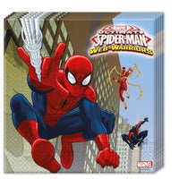 Tovaglioli di Carta Spiderman 33x33 33 x 33 cm
