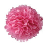 Pom Pom di Carta Colore Fucsia 30 cm