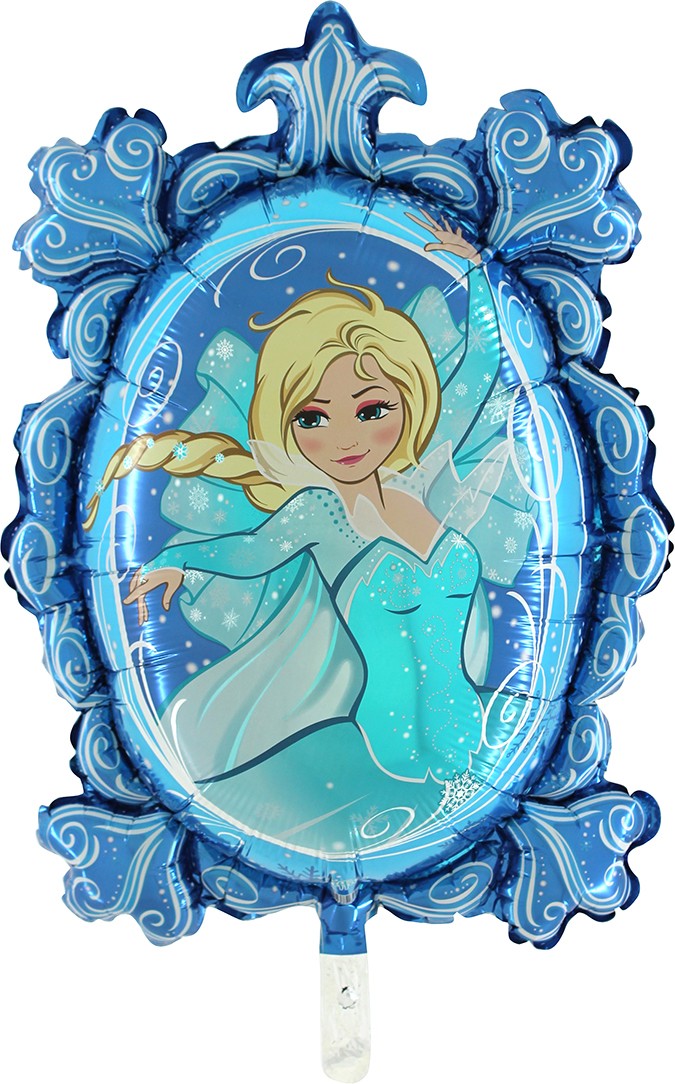 Palloncino Blu Principessa Tiffany