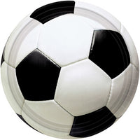 Piatti di Carta Tema Calcio da 18 cm (8 pz)
