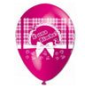 Palloncini in Lattice è Una Bimba Rosa 30 cm