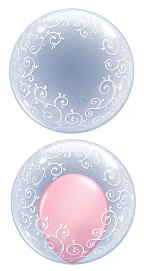 Palloncino Mylar Bubble Trasparente 24"