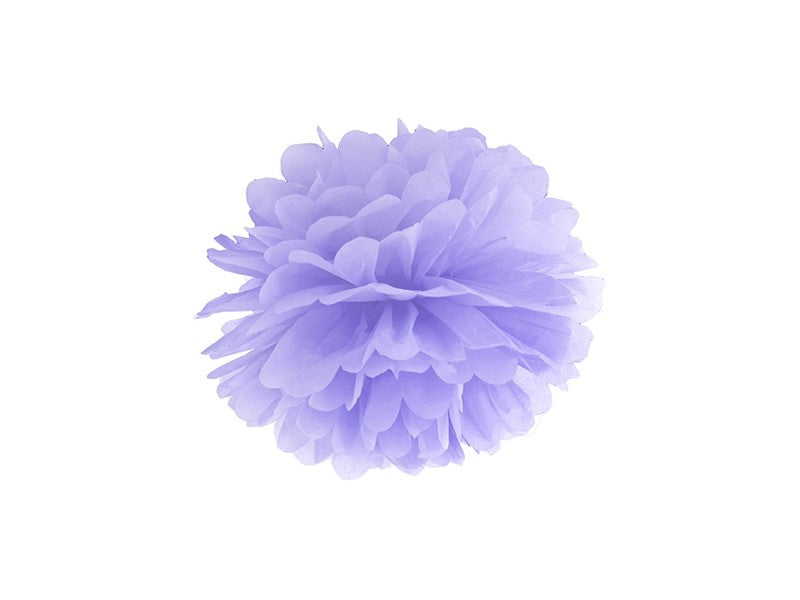 Pom Pom di Carta Lilla Chiaro 25 cm