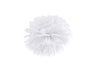 Pom Pom di Carta Bianco 25 cm