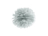 Pom Pom di Carta Argento 25 cm