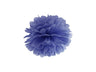 Pom Pom di Carta Blu 25 cm