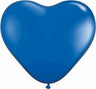 Palloncini Cuore 12" Blu (10 pz) Lattice 30 cm