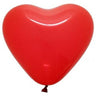 Palloncini Cuore 17" Rossi (5 pz) Lattice 43 cm