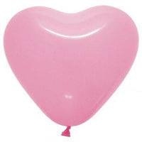 Palloncino Cuore 22" Rosa Lattice 55 cm