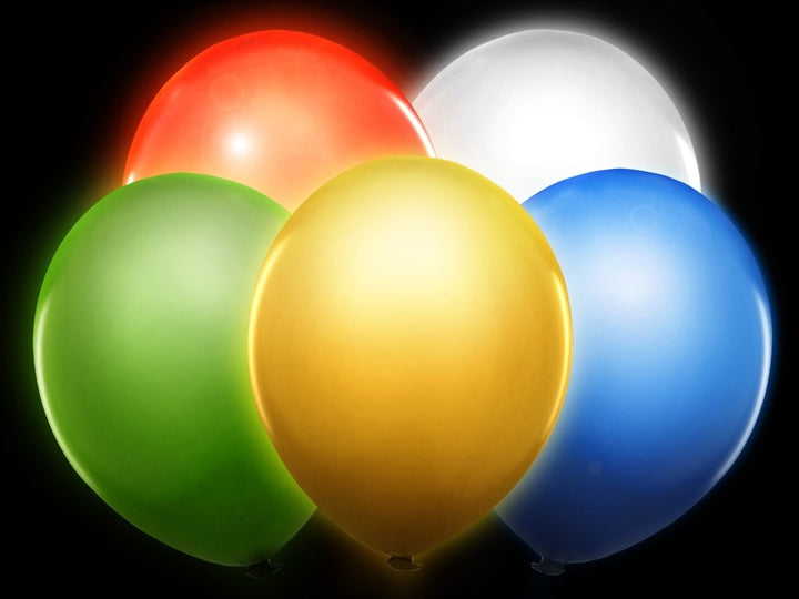 Palloncini LED Luminosi Colori Misti 5 pz