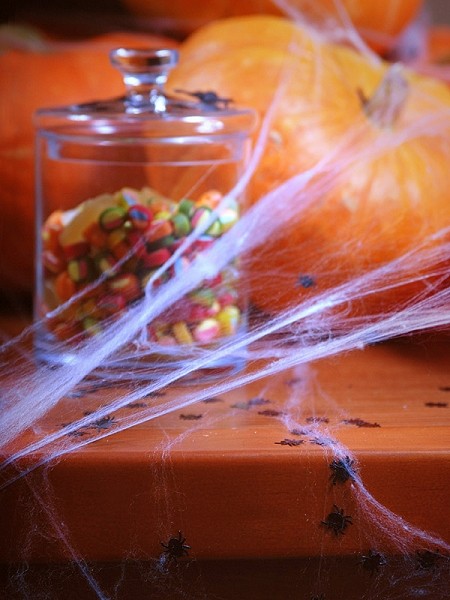 Ragnatela Bianca Halloween