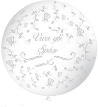 Pallone Gigante Trasparente Viva gli Sposi (1 mt) Lattice