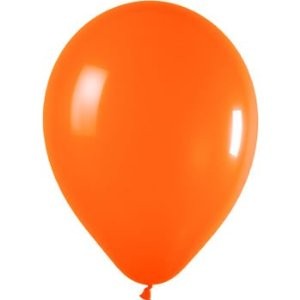 Palloncini in Lattice Metallizzato Arancione 14" da 50 pz