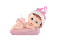 Bambina Battesimo per Torta in Ceramica 8.5 cm