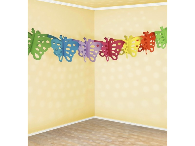 Festone Ghirlanda Farfalle Multicolor