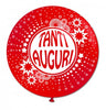 Palloncino in Lattice 22" Tanti Auguri 56 cm Rosso