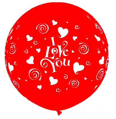 Palloncino in Lattice 22" I Love You