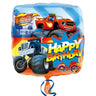 Palloncino Blaze e le Mega Macchine Happy Birthday Mylar 45 cm
