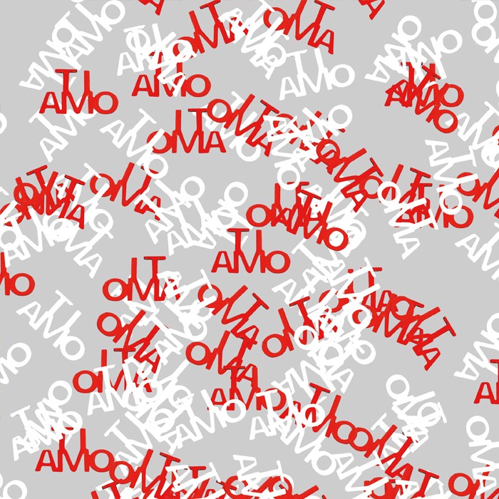 Confetti Scritta Ti Amo