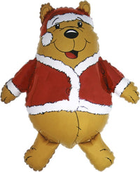 Palloncino Mylar Orsetto Natalizio 65 cm
