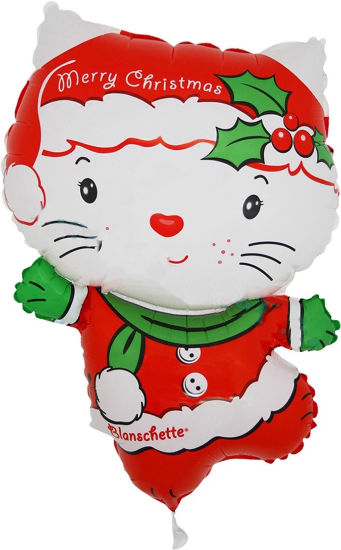 Palloncino Mylar Blanschette Natalizio
