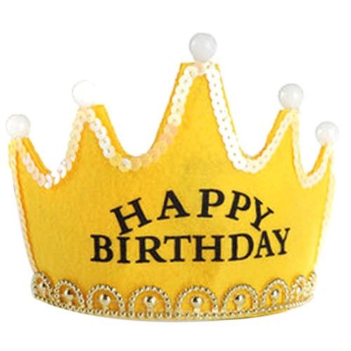 Coroncina Led Happy Birthday