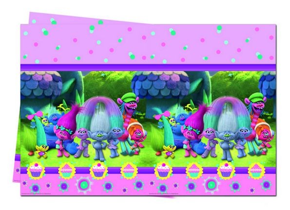 Tovaglia Trolls in Plastica (120x180 cm)