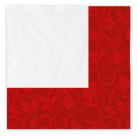 Tovaglioli Celebrity Rosso (20 pz) Carta 33 x 33 cm