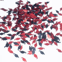 Confetti Decorativi Laurea Tocco Nero Rosso