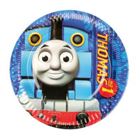 Piattini di Carta Trenino Thomas 18 cm (8 pz) Cartoncino