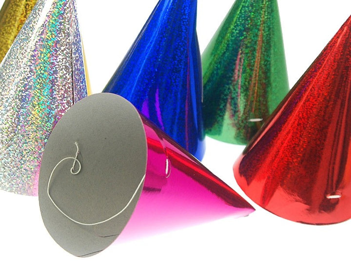 Cappelli di Carta Olografici Assortiti (20 pz)
