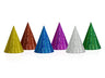 Cappelli di Carta Olografici Assortiti (20 pz) 17 cm Multicolor