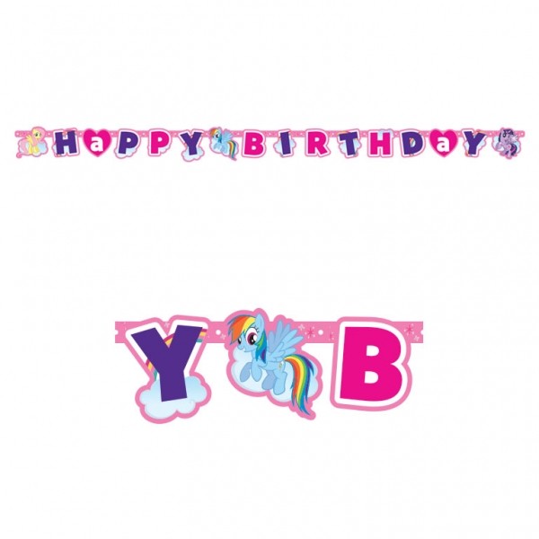 Festone Happy Birthday My Little Pony